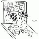 WALL-E y cucarachas