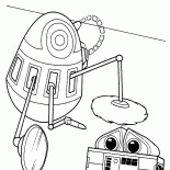 Robot y WALL-E