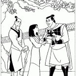 Mulan y Shang Li