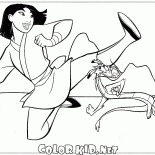 Formación Mulan y Mushu