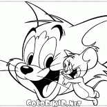 Tom y Jerry amigos