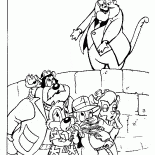 Gato y rescatistas Grasa