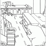 Destrucción de la tienda