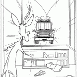 Los policías llegaron al supermercado