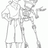 Jim y Ben Gunn
