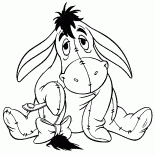 Eeyore y la cola