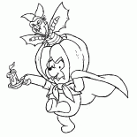 Piglet, Winnie y Halloween