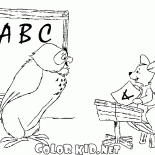 El búho y el pequeño canguro