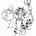 Tigger y Halloween