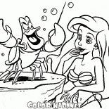 Sebastián y La Sirenita