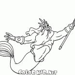 Neptuno examina la propiedad