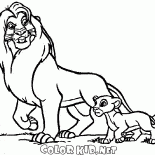 Mufasa y Simba