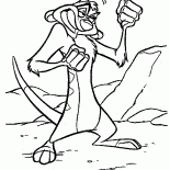 Timon aprende a luchar