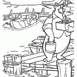 Baloo en reposo