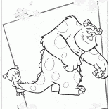 Sulley y Scarer