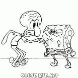 Conflicto entre pulpo y Bob