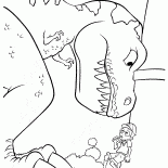 Dinosaurio y Lewis