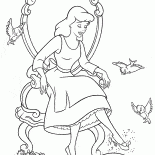 Cenicienta y una zapatilla de cristal