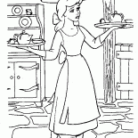 Cenicienta lleva Desayuno
