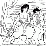 Aladdin y Jasmine