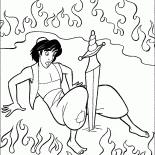 Aladdin está en llamas