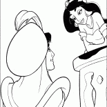 Aladdin y Jasmine se reúnen