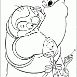 Jamba, Flikli y Stitch