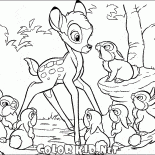 Las liebres y Bambi