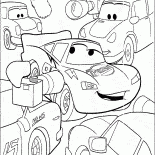 Rayo McQueen de mega estrellas