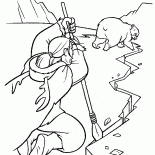 Una grieta en el hielo