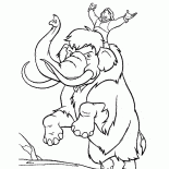 Kenai sobre los mamuts