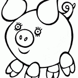 Cerdo del juguete