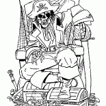Esqueleto Pirata