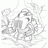 Leñador Robot