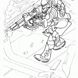 El soldado del futuro en la acción