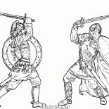 Soldados pelean