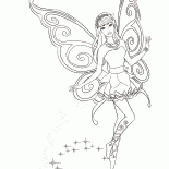 Hadas le encanta volar