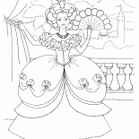 Princesa en el balcón