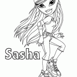 Sasha y rodillos