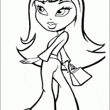 Bolso con estilo de Barbie