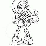 Barbie en tacones altos