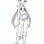 Hay Lin en el vestido de la ciudad