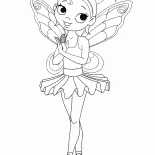 Muchacha de la bailarina