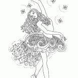 Bailarín de la bailarina