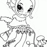 Chica en Pancho