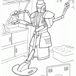 El robot de limpieza