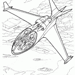 Mini avión de reacción