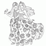 Barbie con un micrófono