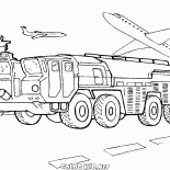 Coche aeródromo Fuego