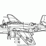 Norteamericano B-25D Mitchell bomber
